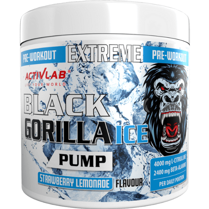 Black Gorilla Ice Pump Preworkout