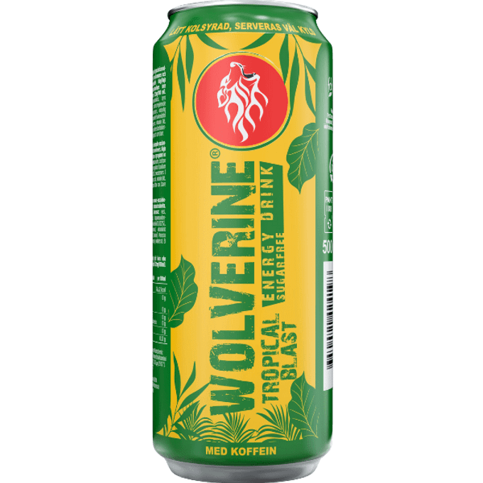 Wolverine Energy Drink Sugarfree