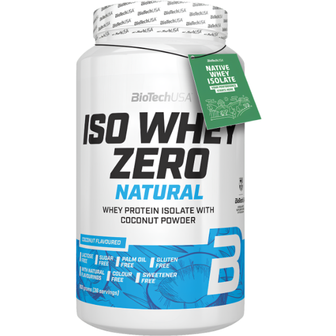Iso Whey Zero lactose free natural