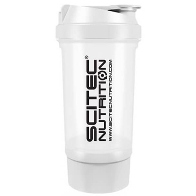 valge šeiker/joogipudel mahutiga