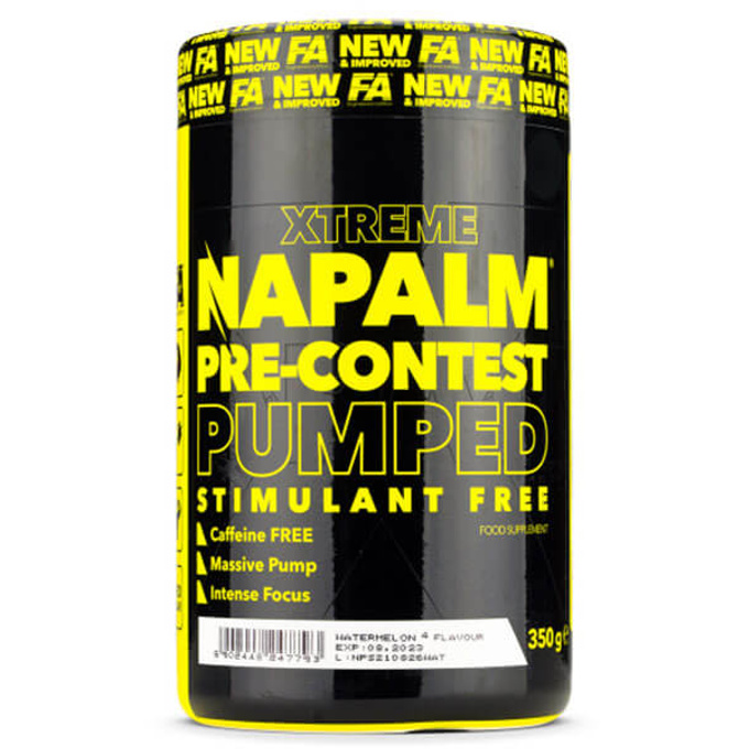 Napalm Pre-Contest Pumped Stimulant Free