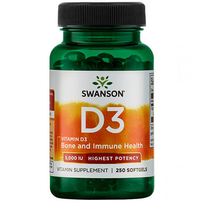 Vitaminas D3 (cholecalciferolis) 125µg 5000TV