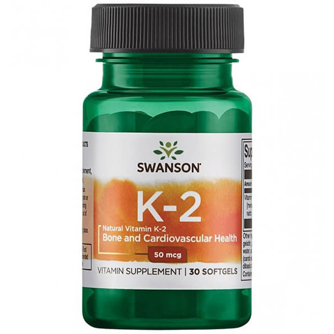 Natural Vitamin K-2 50mcg