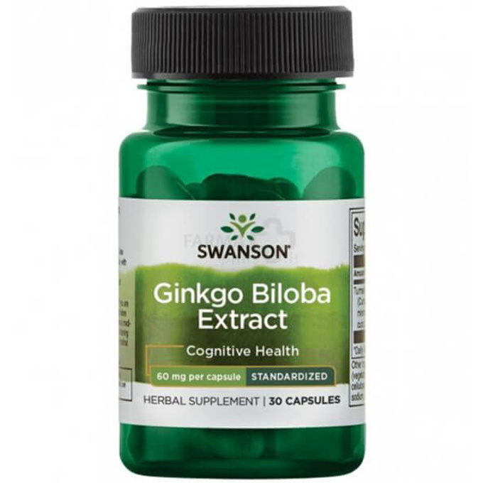 Ginkgo Biloba Extract 60mg