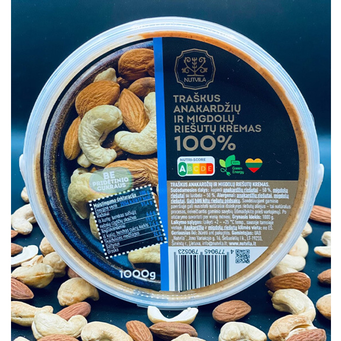 Almond - Cashew Butter