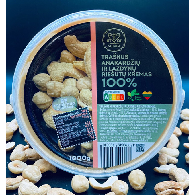 Hazelnut - Cashew Butter