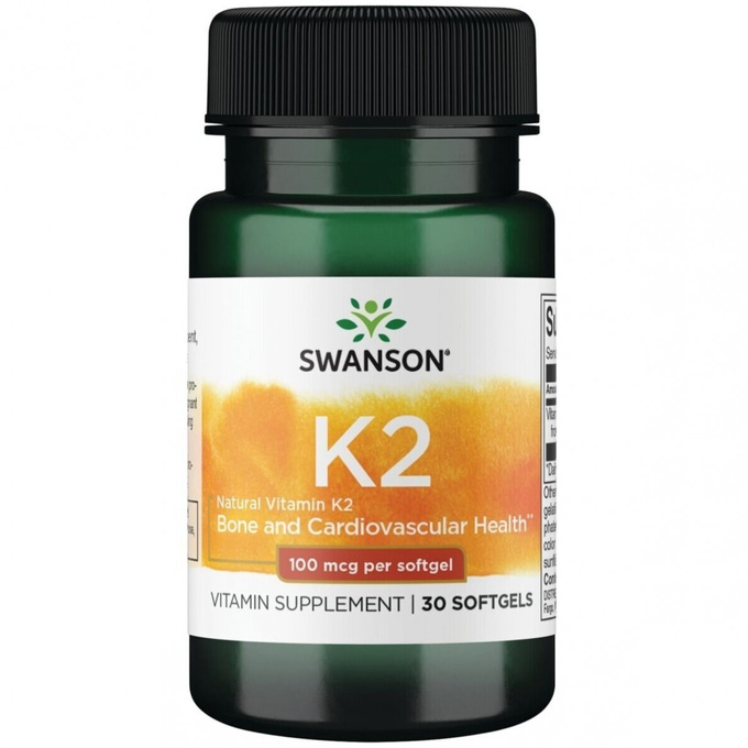 Natural Vitamin K-2 100mcg