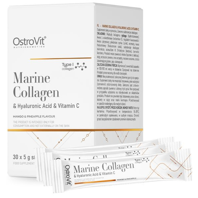 Marine Collagen + Hyaluronic Acid + Vitamin C
