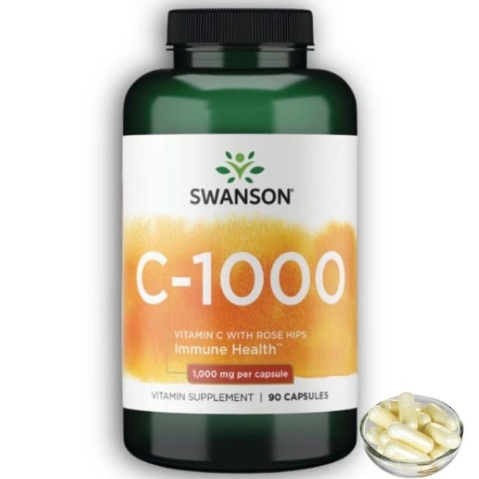 Vitamin C with Rose Hips 1000 mg