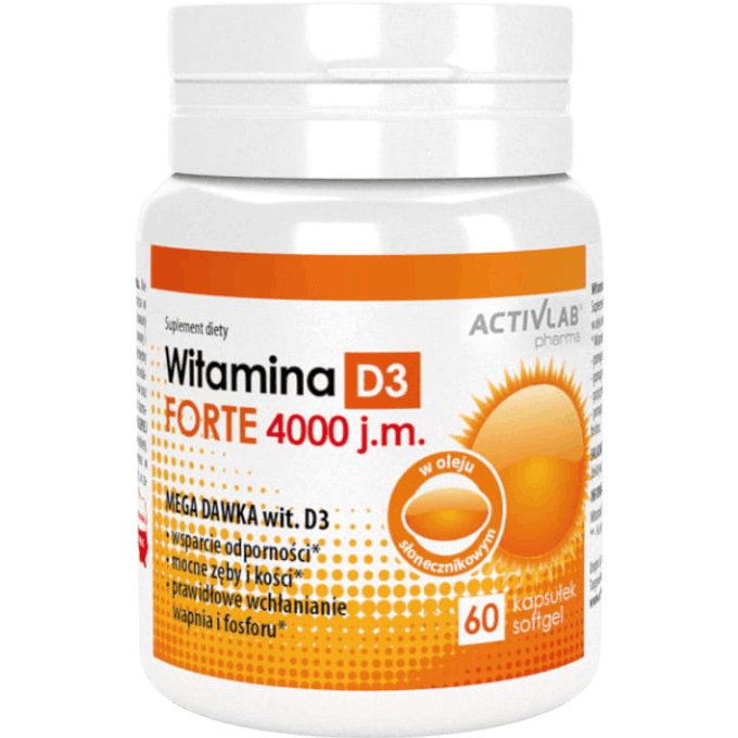 Vitamin D3 FORTE 4000 IU