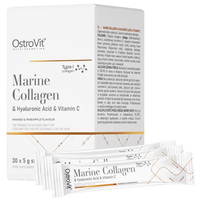 Marine Collagen + Hyaluronic Acid + Vitamin C