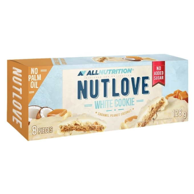 NutLove White Cookie Caramel Peanut Coconut