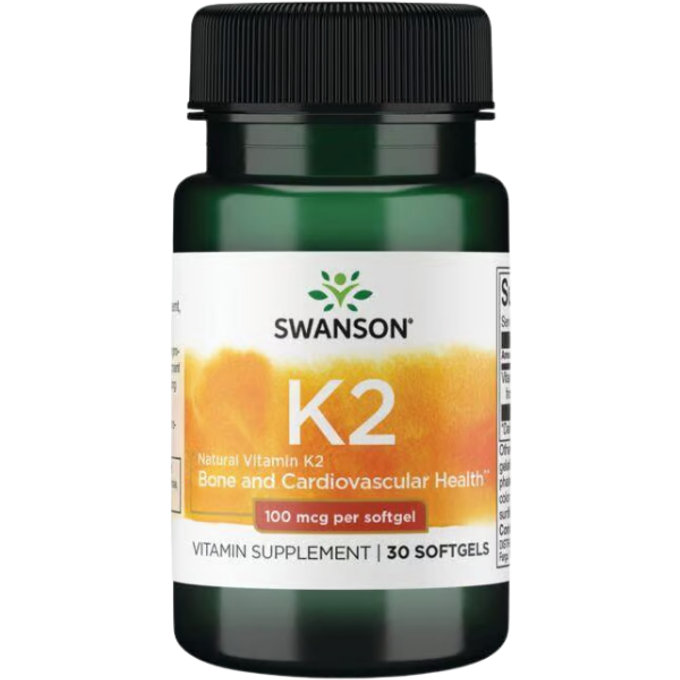 Natural Vitamin K-2 100mcg