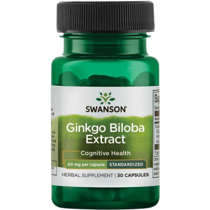 Ginkgo Biloba Extract 60mg