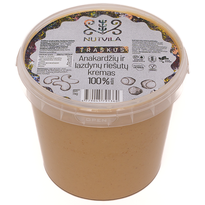 Hazelnut - Cashew Butter