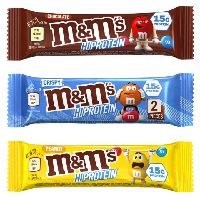 M&amp;Ms HI Protein bar