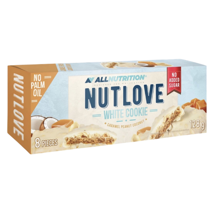 NutLove White Cookie Caramel Peanut Coconut